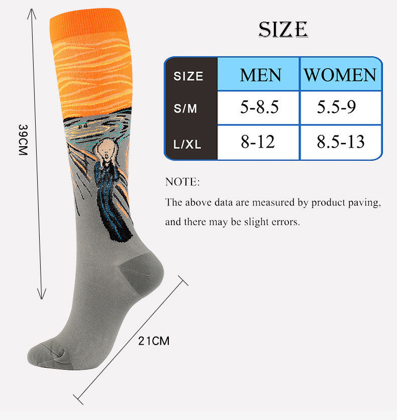 Famous Painting Socks