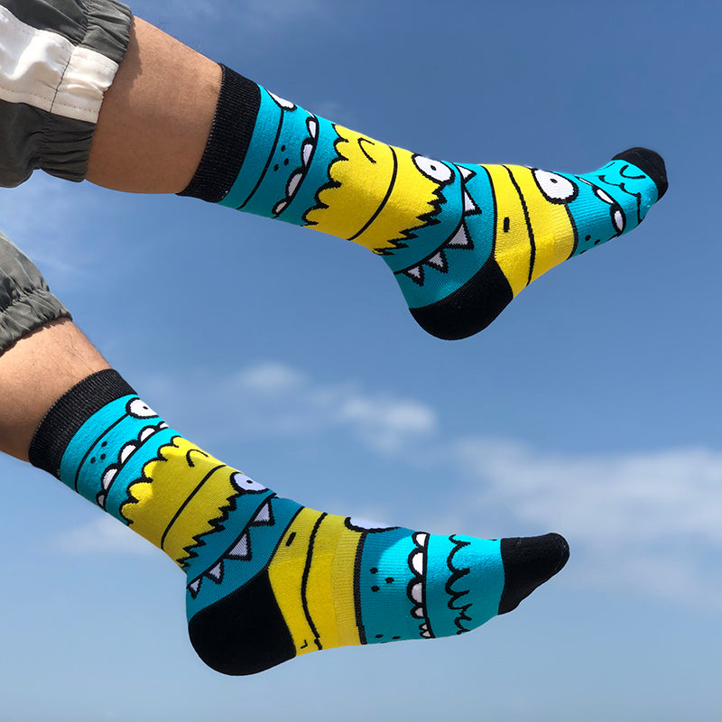 Colorful Cartoon tube socks