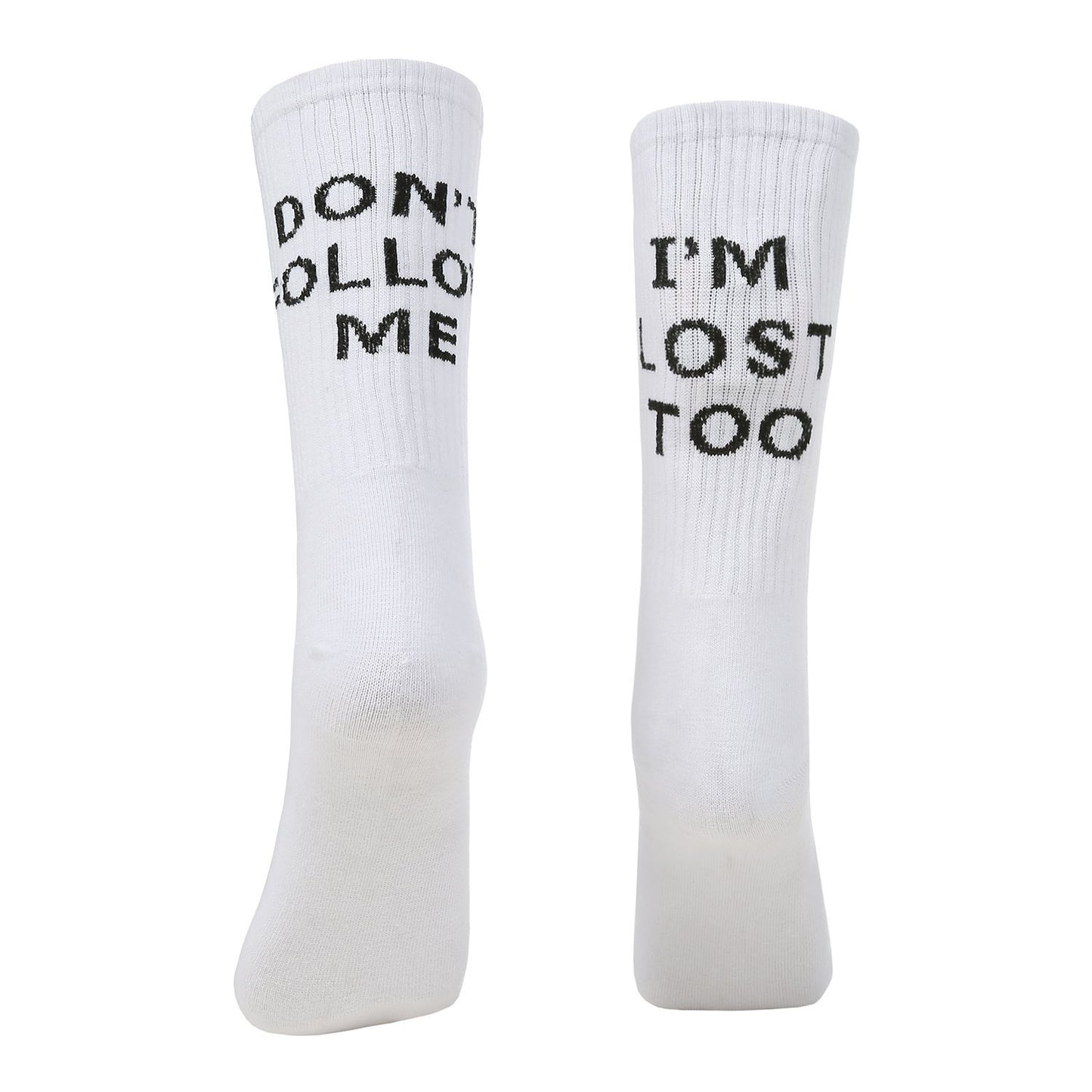 "Don't Follow Me" Socks