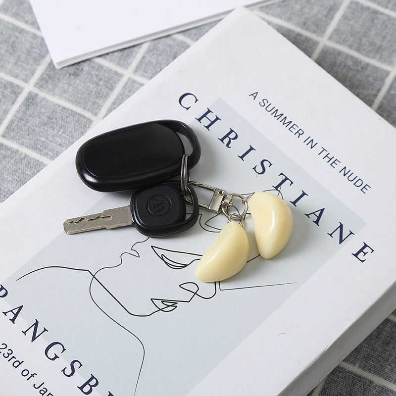 Garlic Door Word Buckle Key Chain