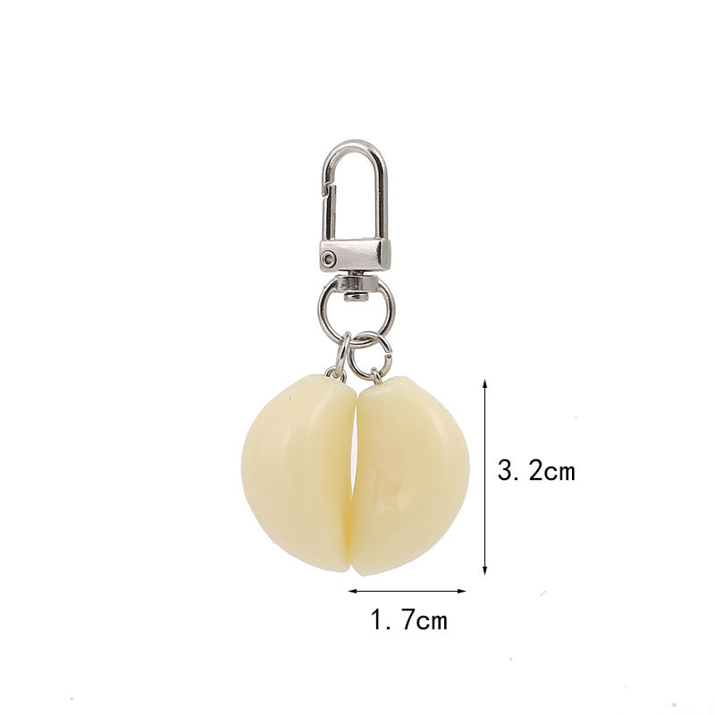 Garlic Door Word Buckle Key Chain