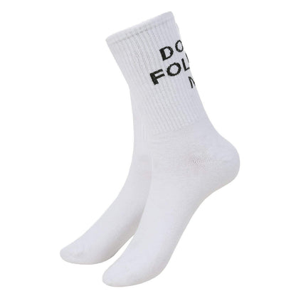 "Don't Follow Me" Socks
