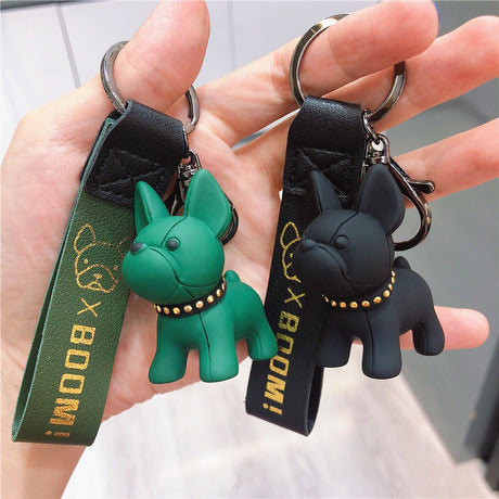 Puppy car key chain