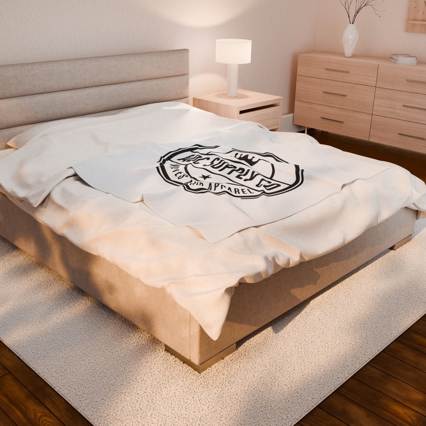 Cozy Velveteen Plush Blanket