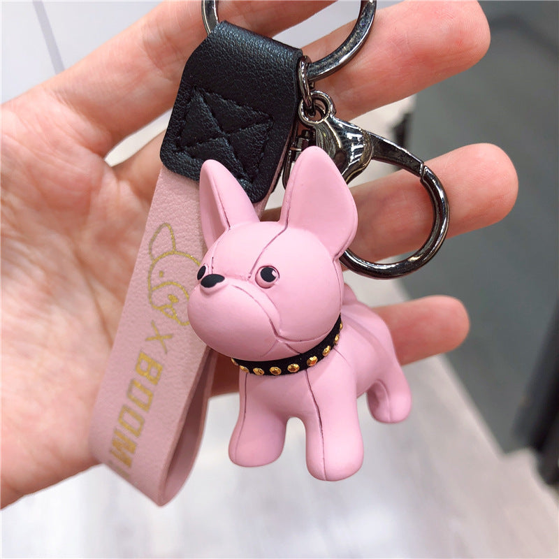 Puppy car key chain