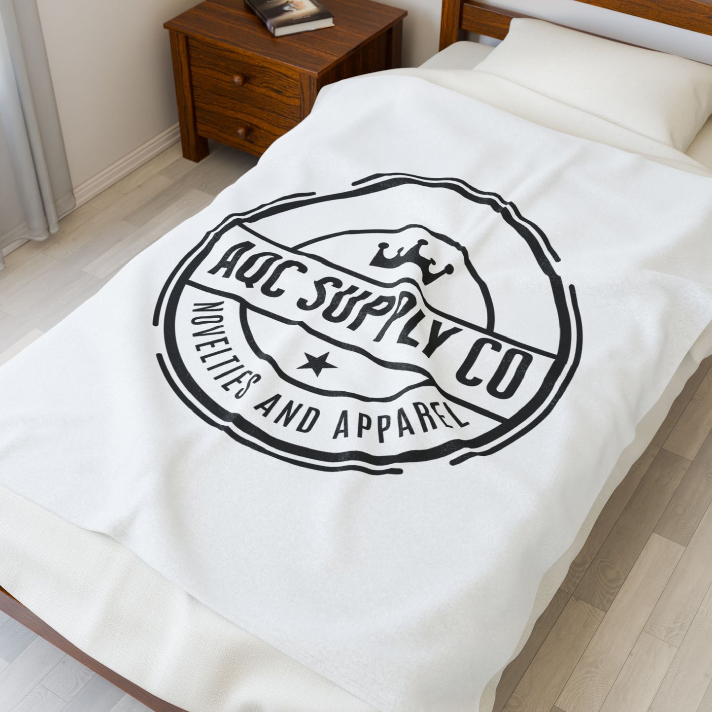 Cozy Velveteen Plush Blanket