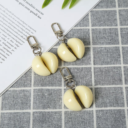Garlic Door Word Buckle Key Chain