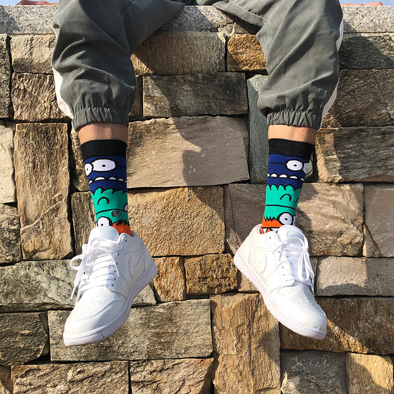 Colorful Cartoon tube socks