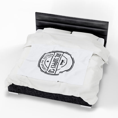 Cozy Velveteen Plush Blanket